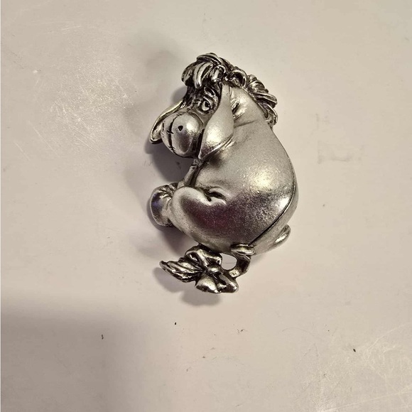 Disney Accessories - EEyore (Winnie The Pooh) Silver Tone Brooch/Pin